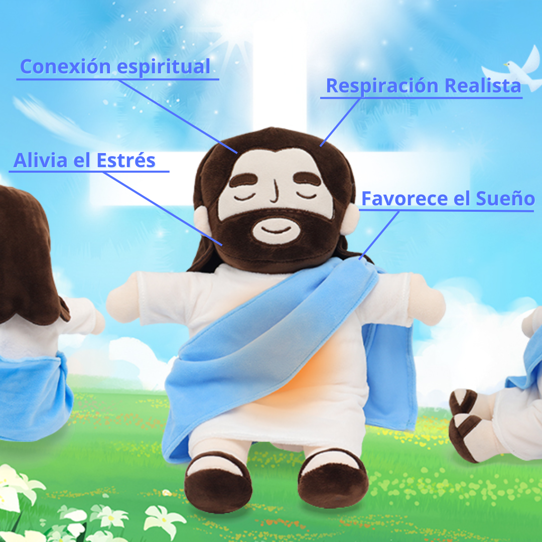 Peluche de Jesús Que Respira